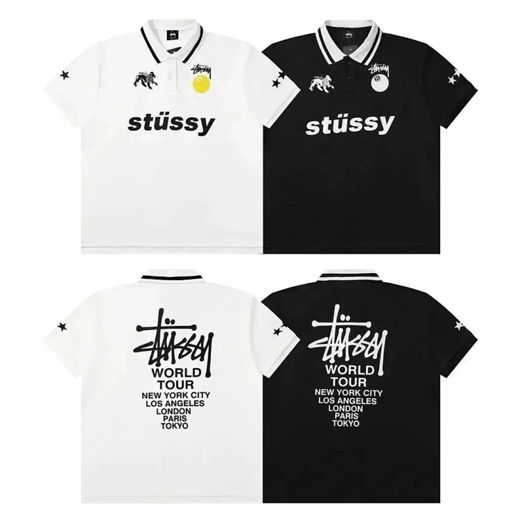 stussy polo T-shir