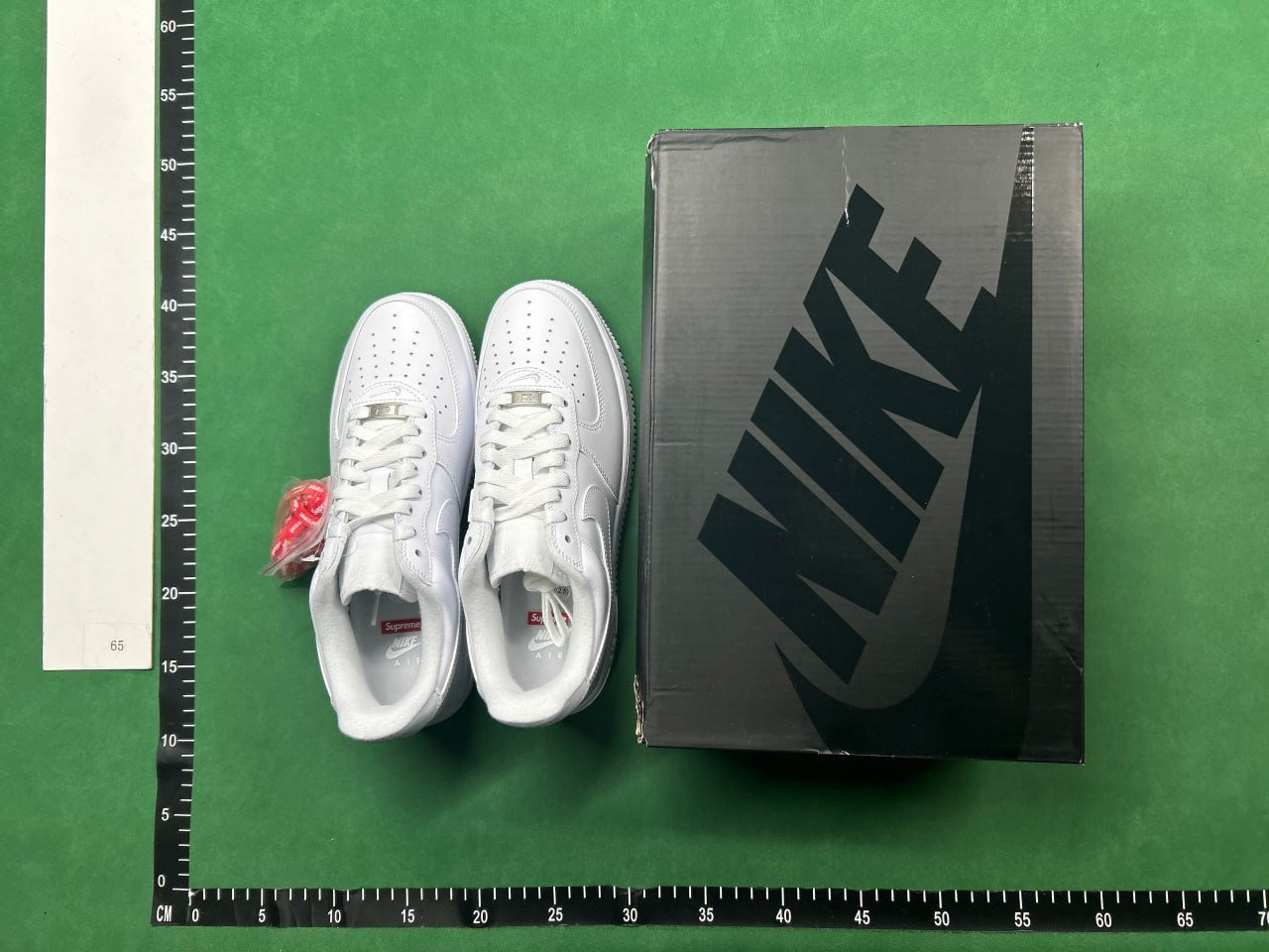 Nike Air Force 1 Sneakers [cw2288-111] - White, Black, Supreme Collab, and Off-White Blue Variants -2