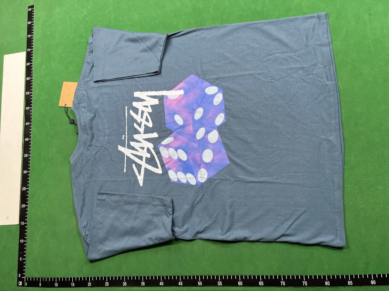 Stussy 8-Ball cracked print T-shirt -2