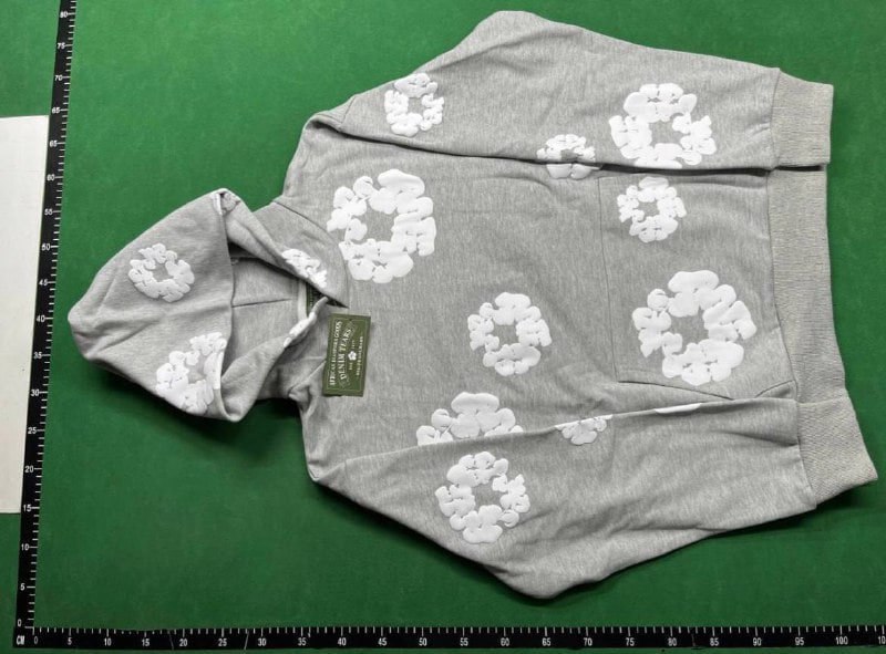 Denim Tears Flower Print Hoodie & Jogger Set [7 Colors] -3
