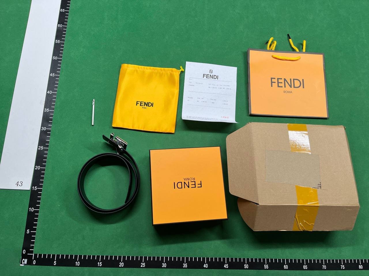 FENDI FF Logo Belt [Multiple Styles & Colors] -1