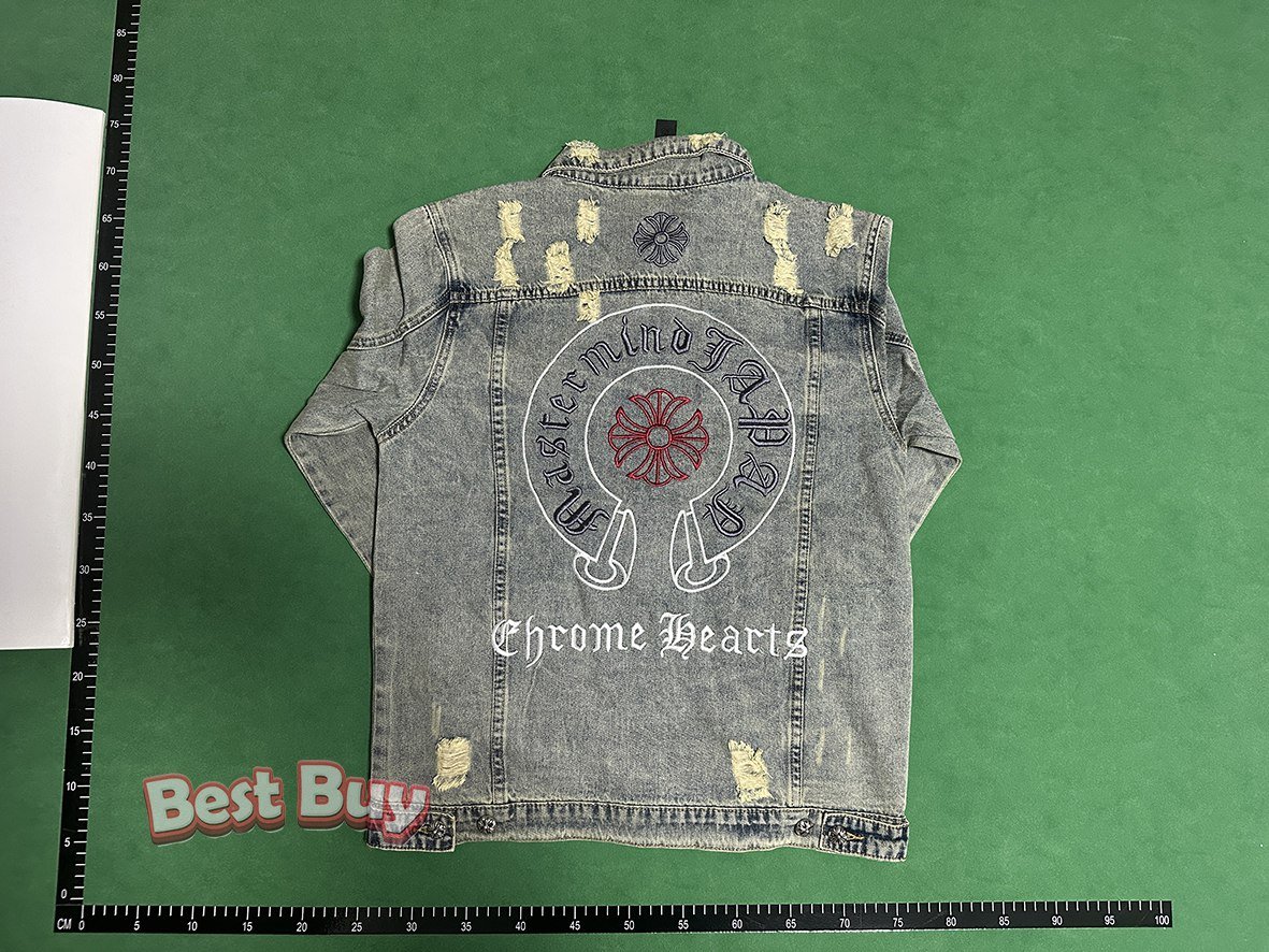 Chrome Hearts Cross Denim Jacket [5 Colors Available] -2