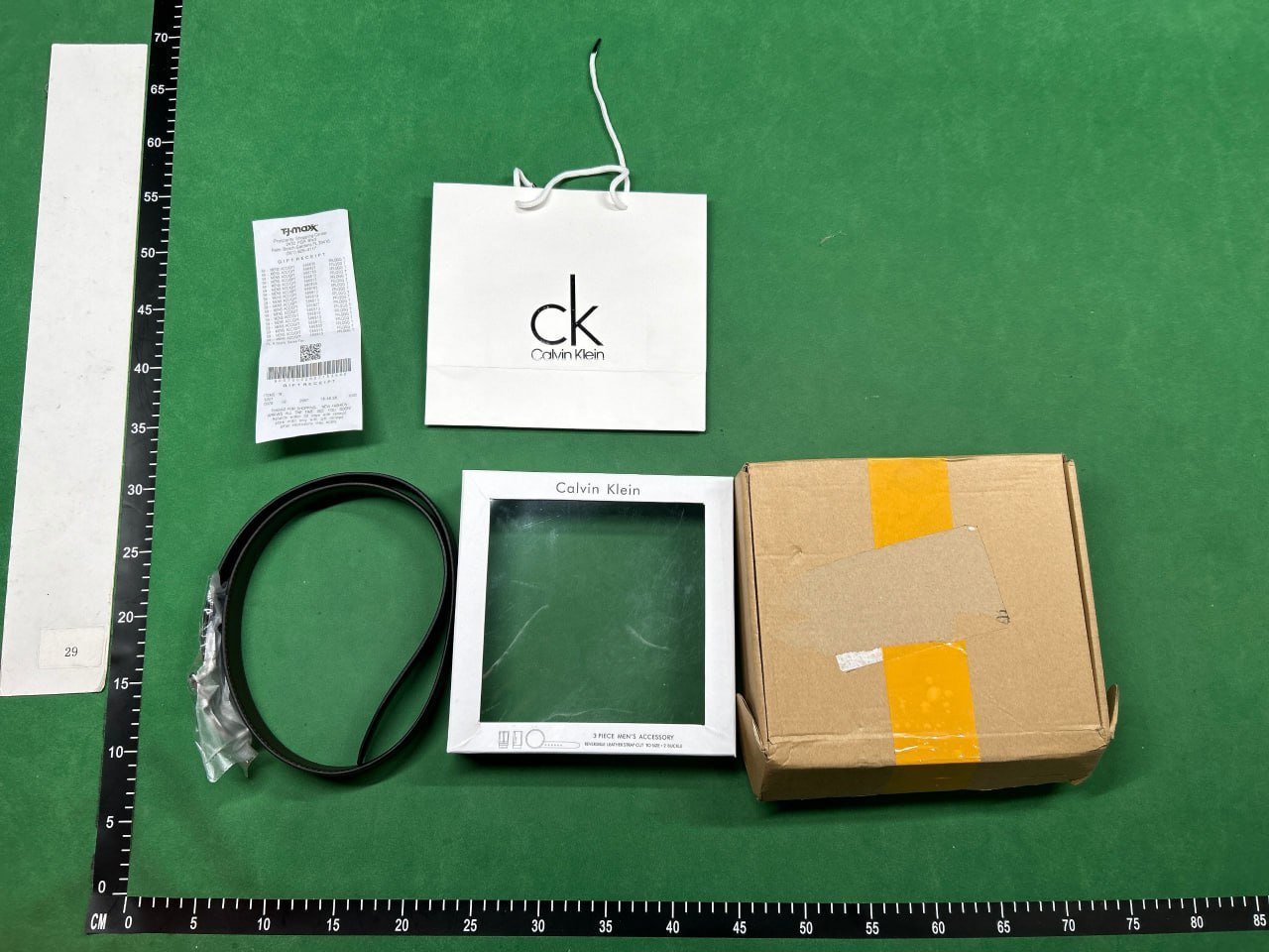 Calvin Klein CK Logo Buckle Belt -1