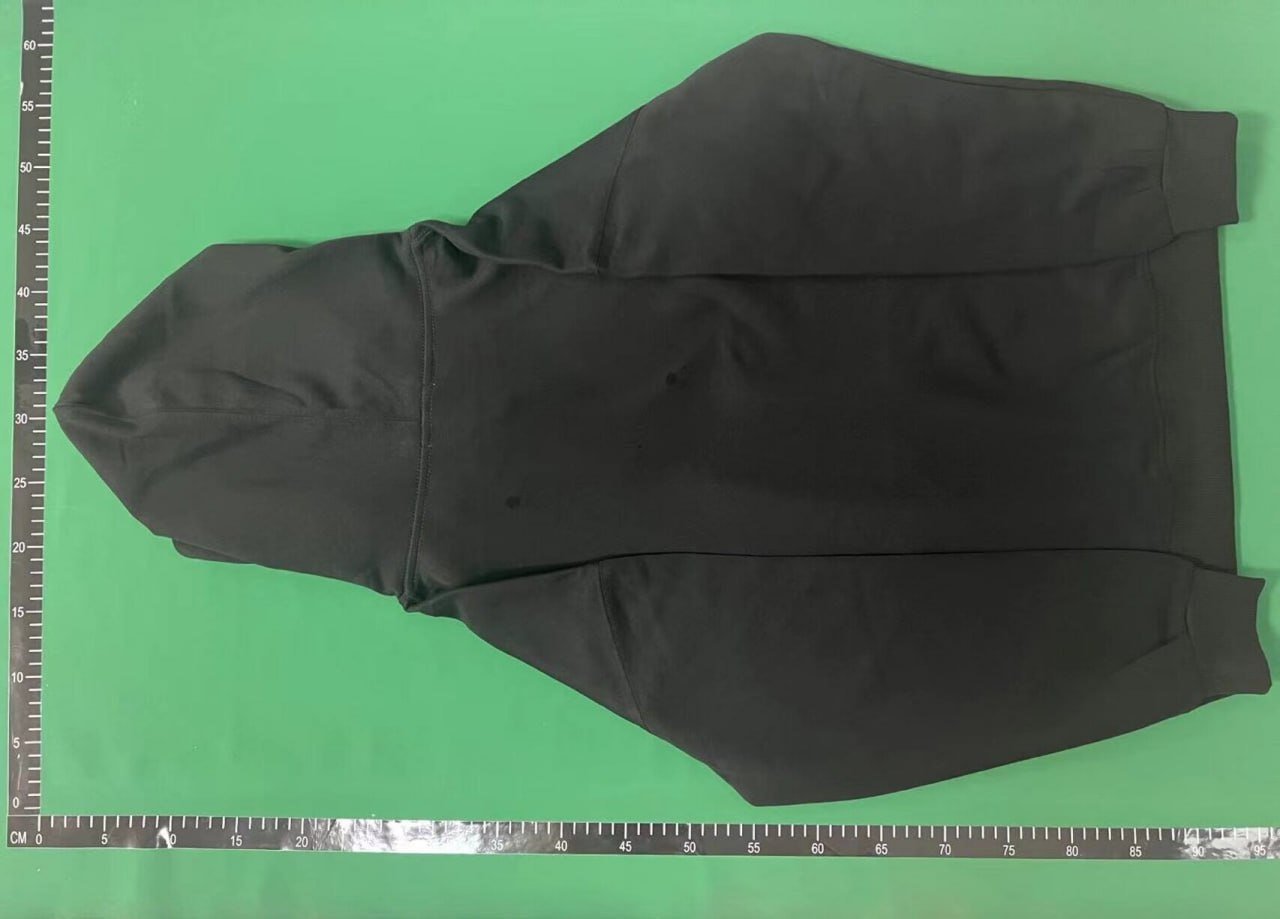 Balenciaga Logo Hoodie [White & Black, Front Print & Chest Logo Styles] -2