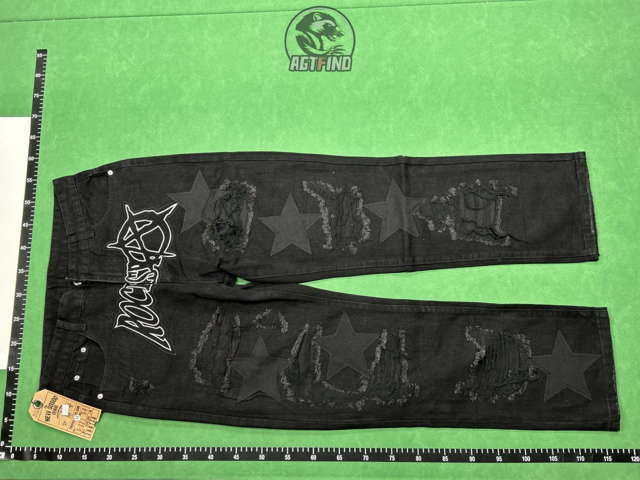 Revenge Jeans [Lace-Up Design] -1