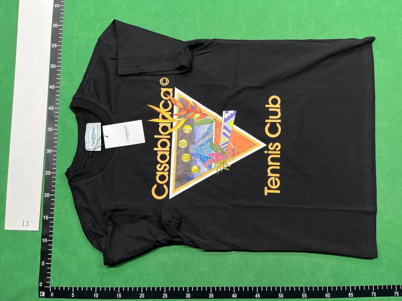 Casablanca Triangle & Crest T-Shirt -1