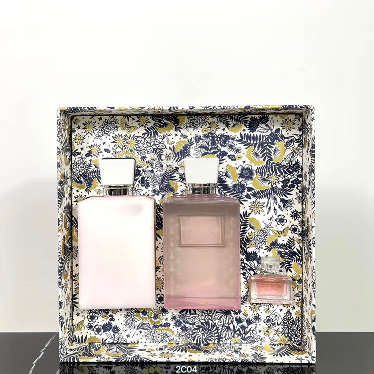 Dior Blooming Sweetheart Body Fragrance Three-piece Flower Box-3432                   -3