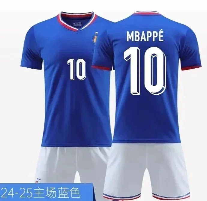 2024 European Cup Mbappe same French team jersey football uniform（18 styles)-1220 -2