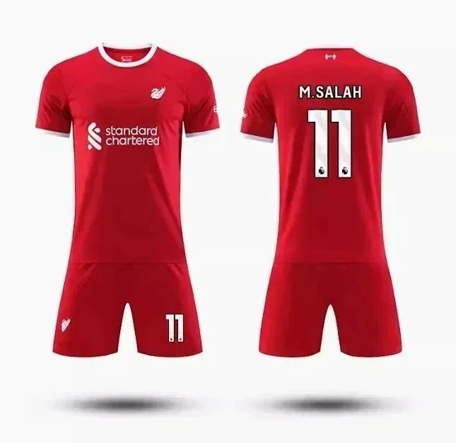 Liverpool Salah and Arnold same jersey-1098                   -1