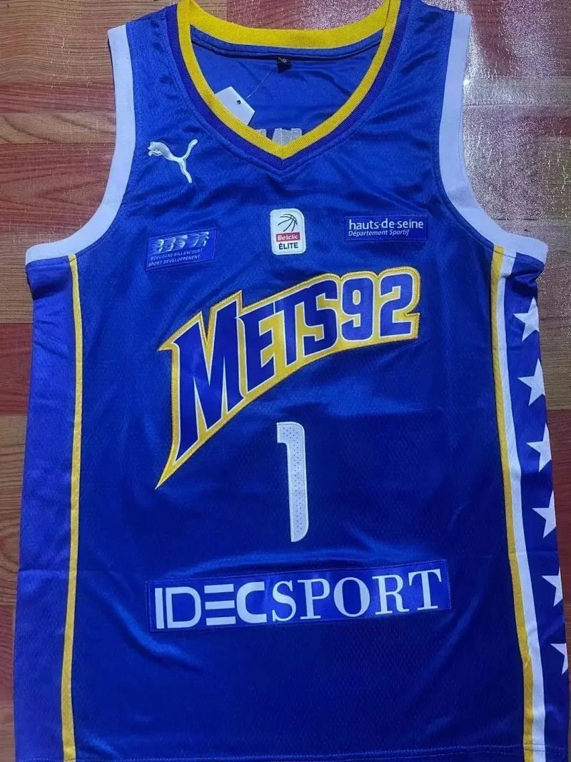 NBA French Victor Wenbanyama casual basketball vest jersey（8 styles)-1949                   -1