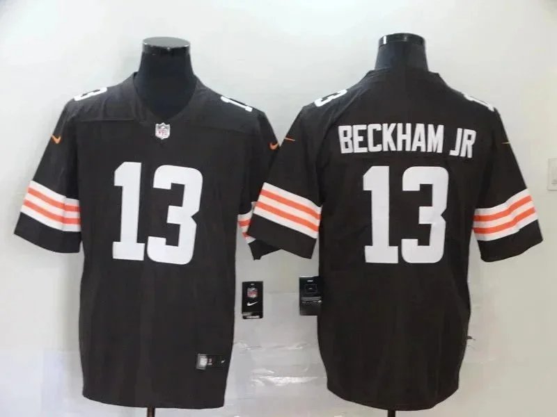 Cleveland Browns men's short sleeve football jersey（38 styles)-1957                   -5