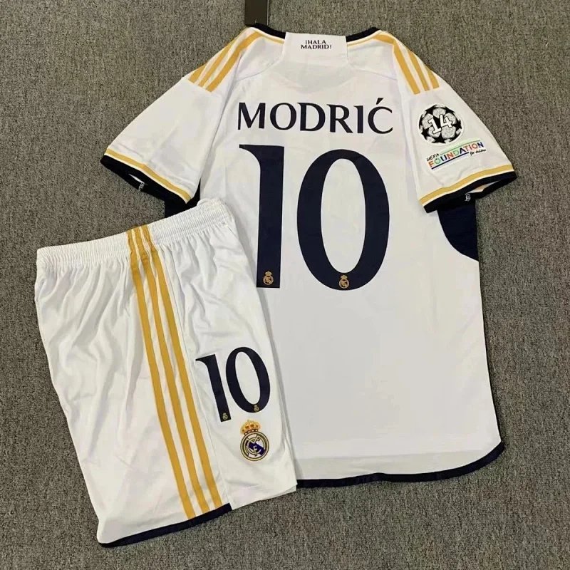 New Modric football uniform Real Madrid adult children's jersey set（5 styles)-2036                   -1
