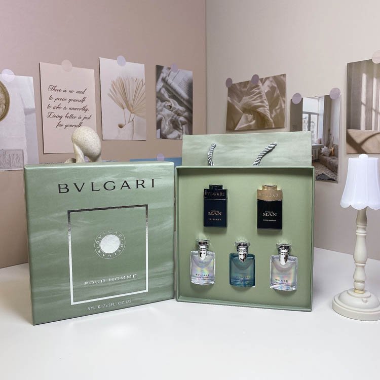 Bvlgari Darjeeling Tea Perfume Sampler Set of 5-3378                   -1