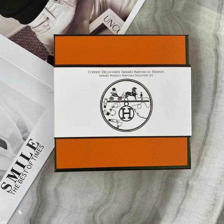 Hermès scarf perfume sample set of four-3284                   -4