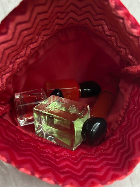 Armani perfume sample set of four with drawstring bag-3267                   -4