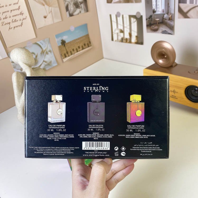 AMAFF Black Box Sample Three-piece Perfume Set-3219                   -5