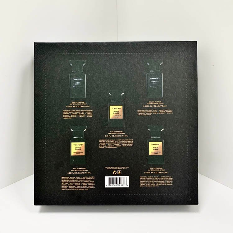 TOMFORD TF perfume 5-piece set black gift box version-3189                   -2