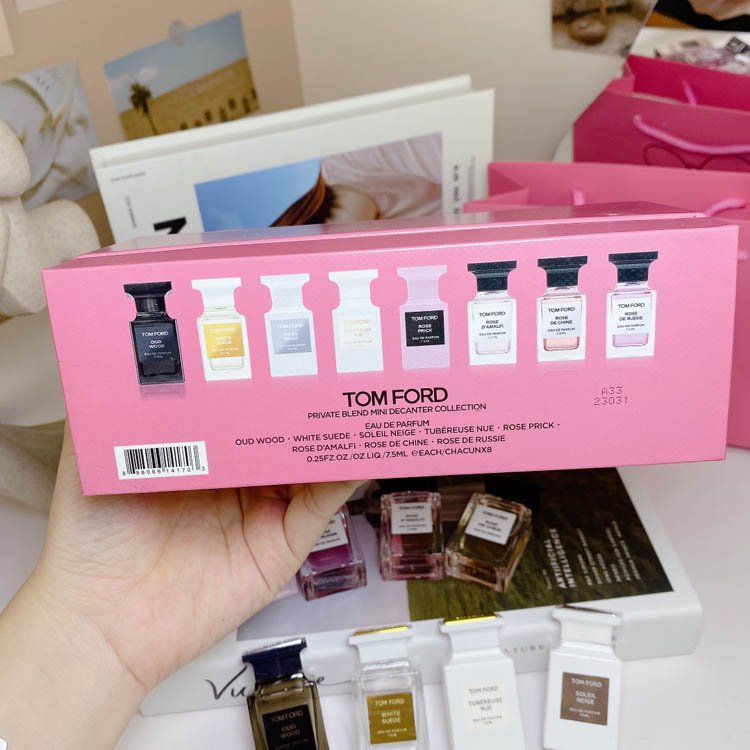 TOMFORD TF Limited Edition Signature Fragrance 8-piece Set A Powder Case-3187                   -5