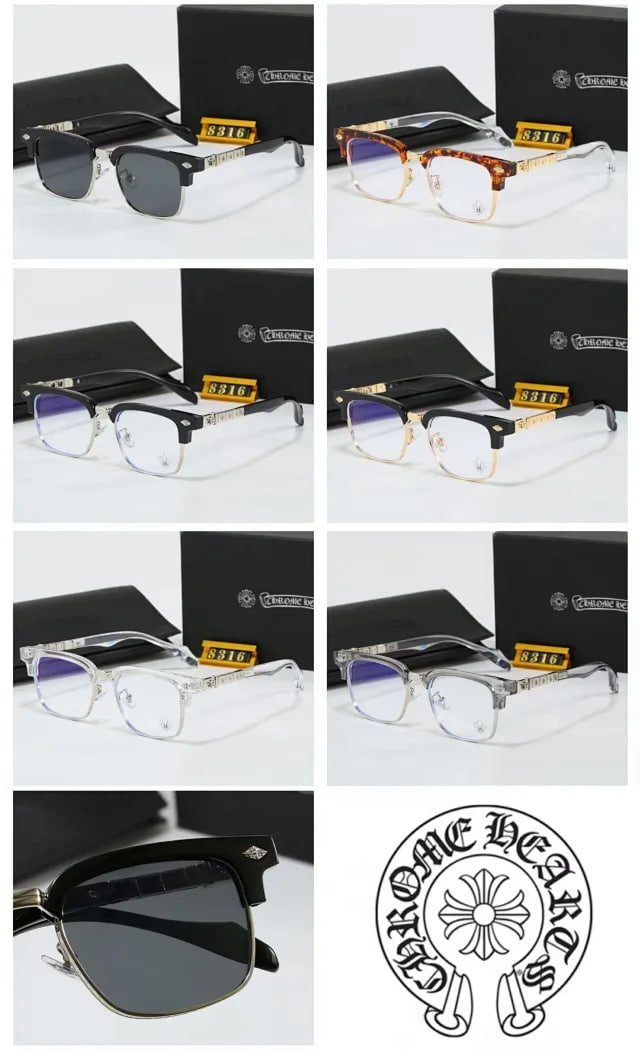 Chrome Hearts glasses -4